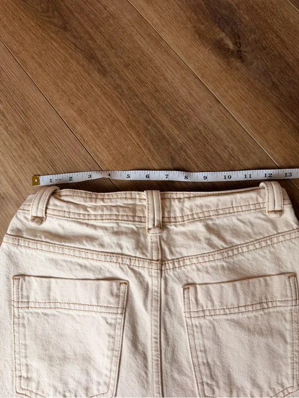 Sézane High-Waisted Button-Fly Jeans size 36 - Image 5