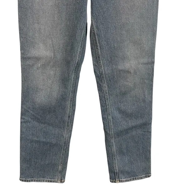 Abercrombie & Fitch The 90’s Straight Ultra High Rise Criss Cross Jeans 28/6R - Image 3