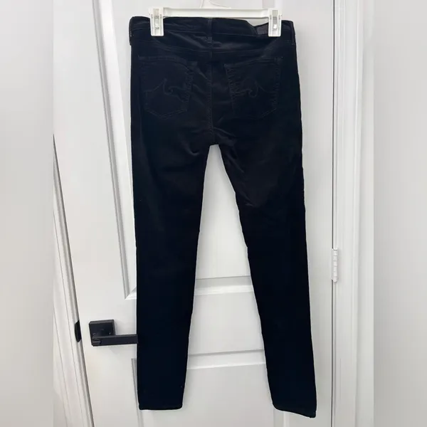 AG adriano goldschmied the legging super skinny suede jeans pants - Image 4