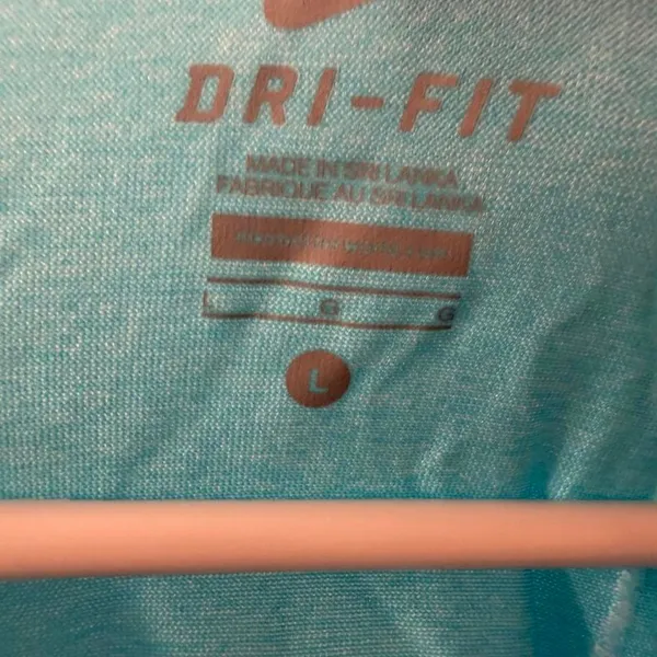 Nike Women's Blue Shirt - Image 3