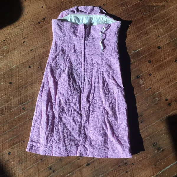 Lilly Pulitzer 0 pink eyelet strapless dress - Image 2