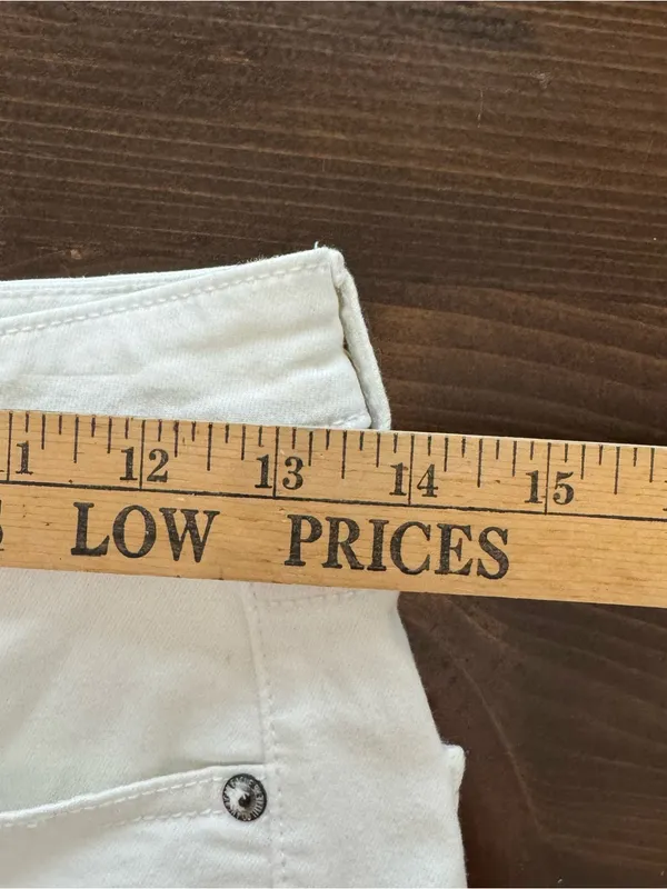American eagle super high rise shortie Jean shorts. Super stretch size 2. - Image 7