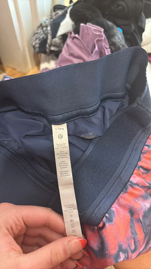 Lululemon Court Rival High Rise Skirt Chroma Clash Multi / Mineral Blue 6 - Image 3