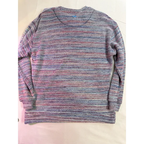 Southern Marsh Rainbow Sunday Morning Sweater Sz XS Preppy Teen - Image 7