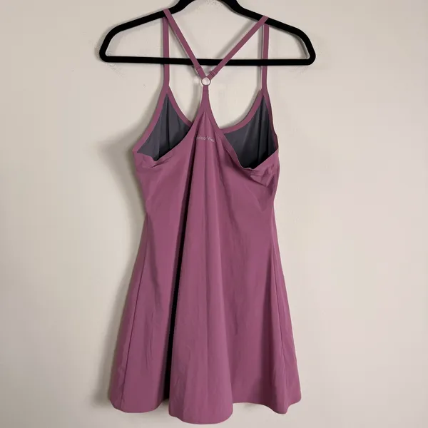 Outdoor Voices Exercise Dress Dusty Orchad Built-in Shorts Pockets Size Small - Image 2