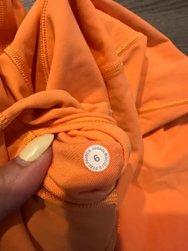 Lululemon Orange Leggings - Image 3
