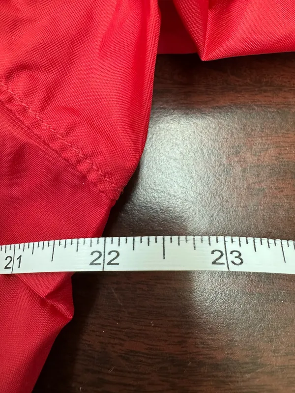 Columbia Women’s Red Lightweight Windbreaker Jacket Size Medium - Image 9