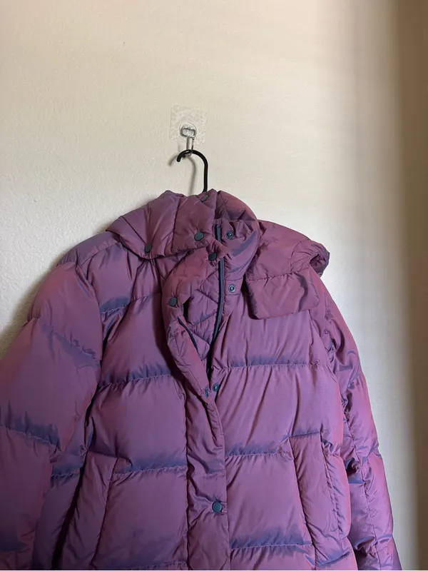 NWOT lululemon Wunder Puff GOOSE DOWN PUFFER Jacket Sz 6 Heathered Plumful - Image 4