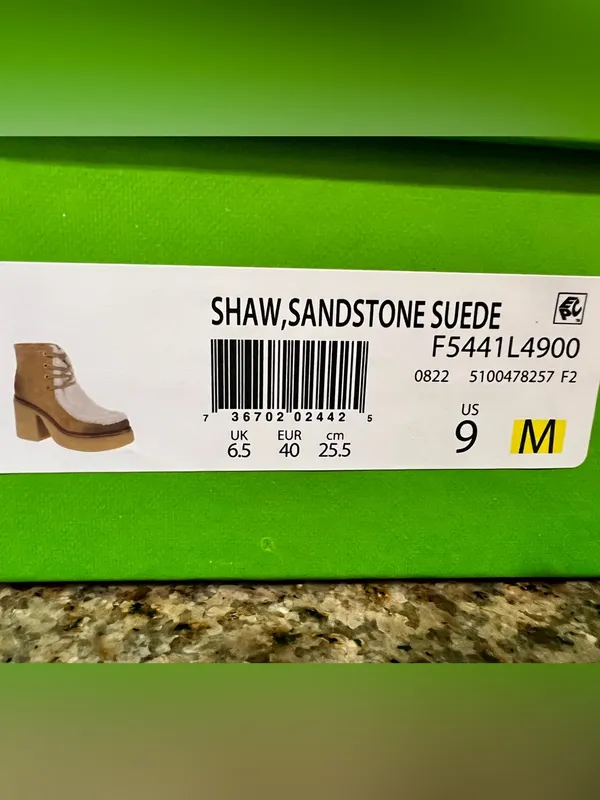 Sam Edelman Shaw Boots Women 9 Sandstone Suede Faux Fur Platform NIB $180 - Image 11