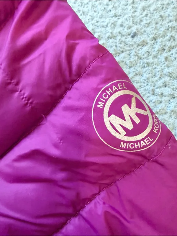MICHAEL Michael Kors Packable Down Puffer Jacket size small Pink - Image 4