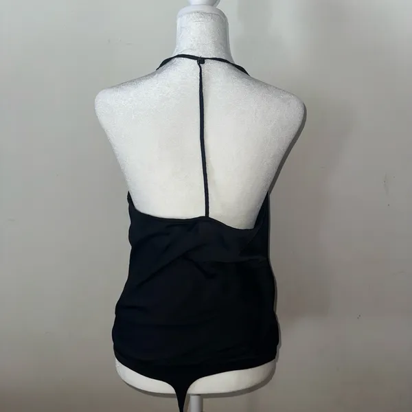 Abercrombie Top Tank Bodysuit Black - Image 5