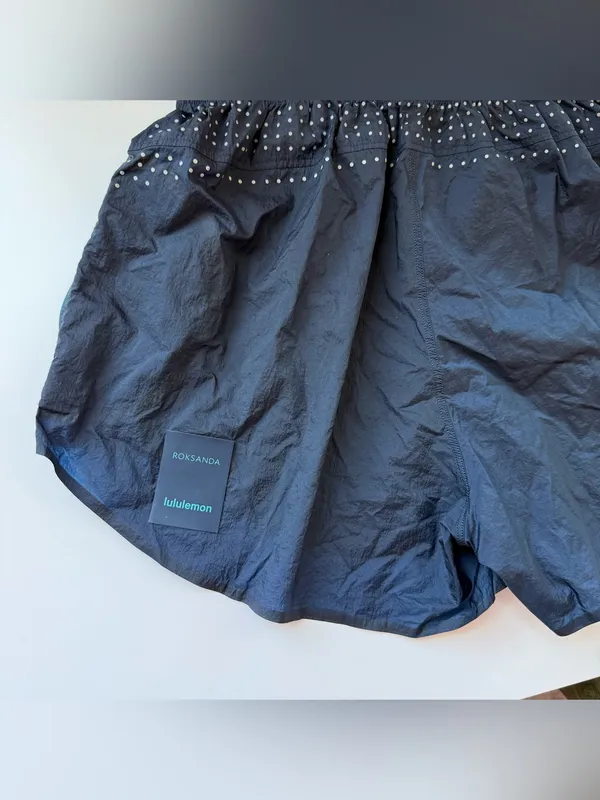 Lululemon x Roksanda Running Shorts True Navy Reflective - Image 6