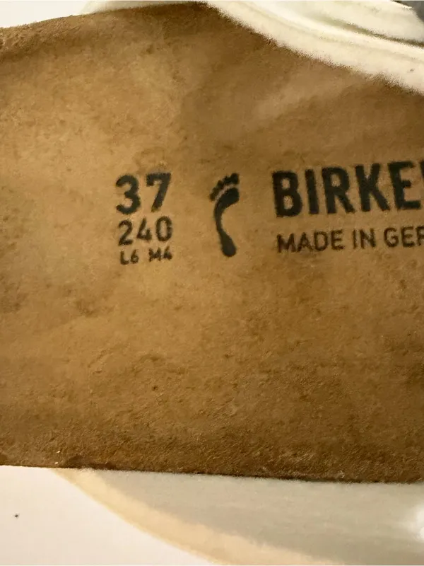 Birkenstock Florida‎ Birko-Flor White Sz.6L, 4M NWOB - Image 7