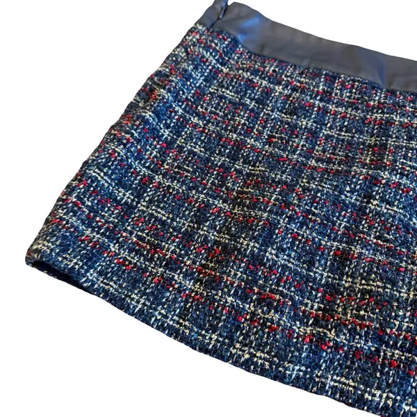 Abercrombie & Fitch Super Short Mini Skirt Wool Plaid Retro Size 10/30 Women's - Image 10