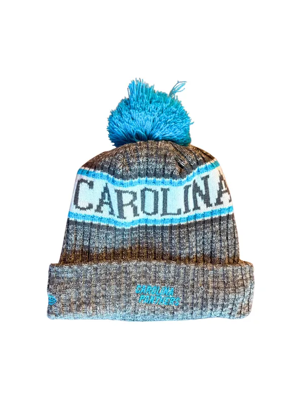 NFL Team Apparel NFL Carolina Panthers Knit Beanie - Image 2