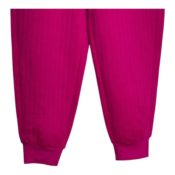 A New Day Womens Ribbed Knit High Waisted Jogger Pants -‎ Magenta Medium - Image 6