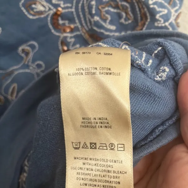 FINAL MARKDOWN Raw trim ladies top medium - Image 7