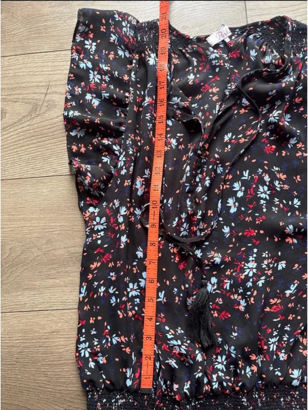 Parker Sheer Floral Print Dress - Image 6