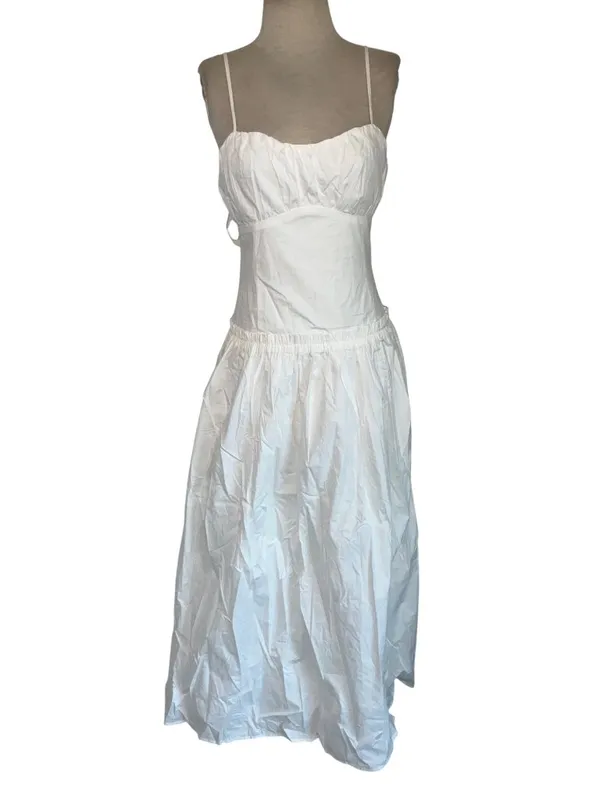 Line & Dot Maison Corset Dress in White Small New Womens Maxi Gown - Image 4