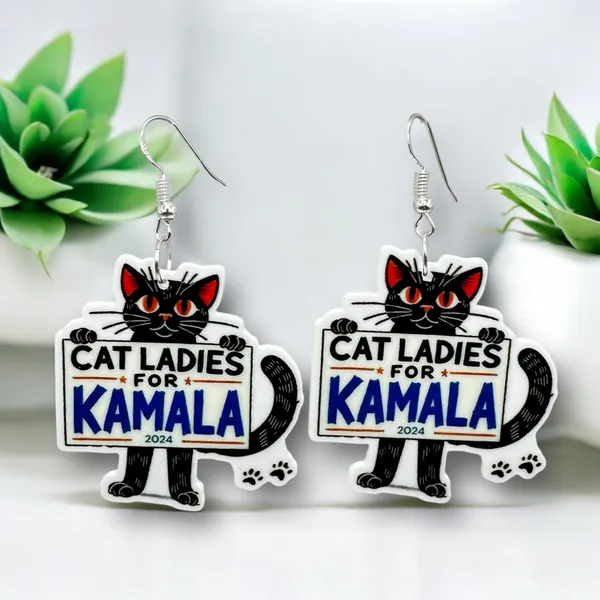 Kamala Harris Earrings Multiple - Image 5