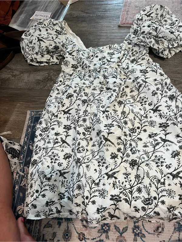 Urban Outfitters Laura Ashley Penelope Toile Cottagecore Babydoll Dress - Image 8