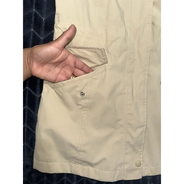 The North Face HyVent Waterproof Rain Trench Belted Jacket Womens Size Xsmall - Image 15