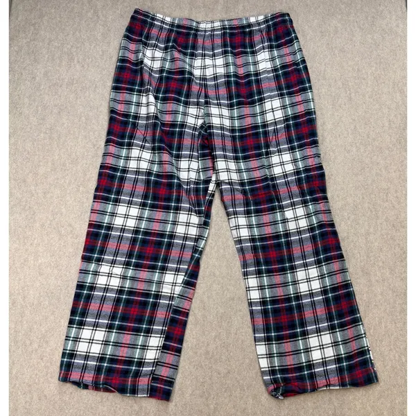 GAP Mens Large Multi Plaid Classic Cozy Pajama Pants Loungewear School - Image 2