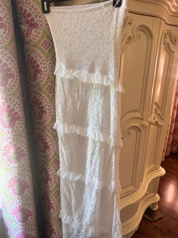 White Maxi Dress Altar'd State - Image 2