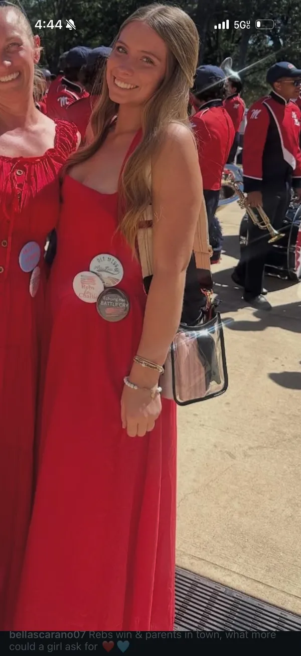 Red maxi dress Size M - Image 2