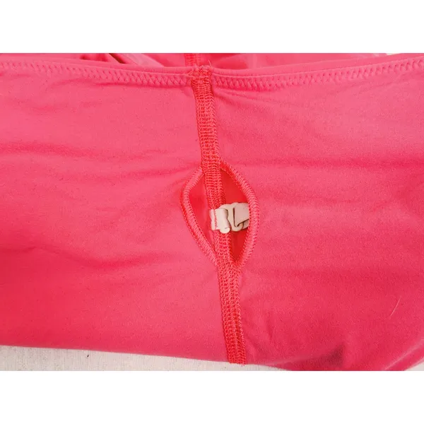 Lululemon Bend This V Reversible Sports Bra Medium Glaze Pink Pilates Yoga Gym - Image 7