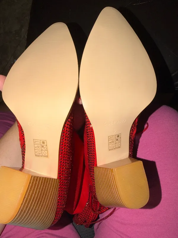 Boots Red Size 9 - Image 3