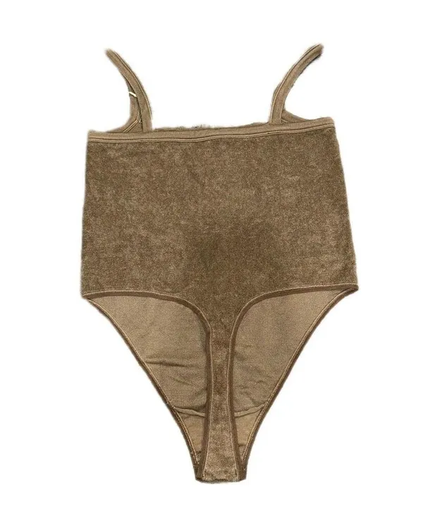 Skims NWT Terry Lounge Bodysuit L/XL Oxide - Image 7