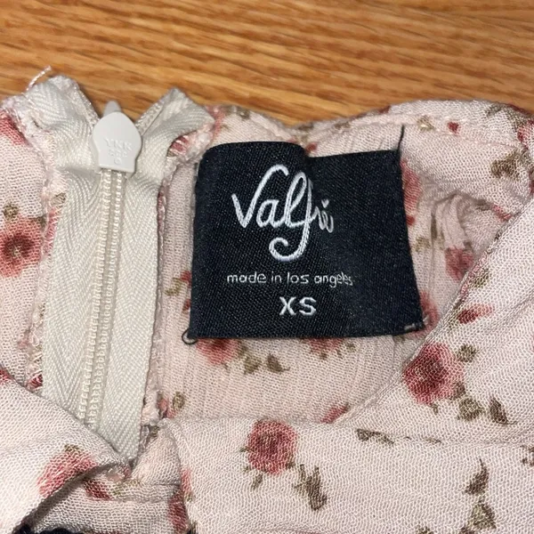 Valfie floral cut out mini dress - Image 2
