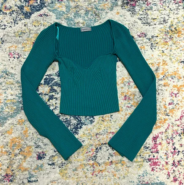 Juliet Portrait Neck Sweater - Image 2