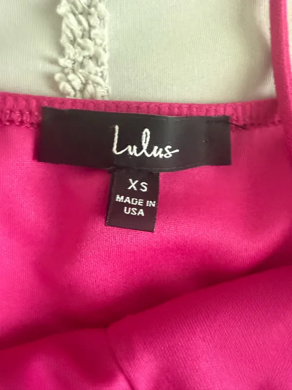 Lulus hot pink mini dress  - Image 2