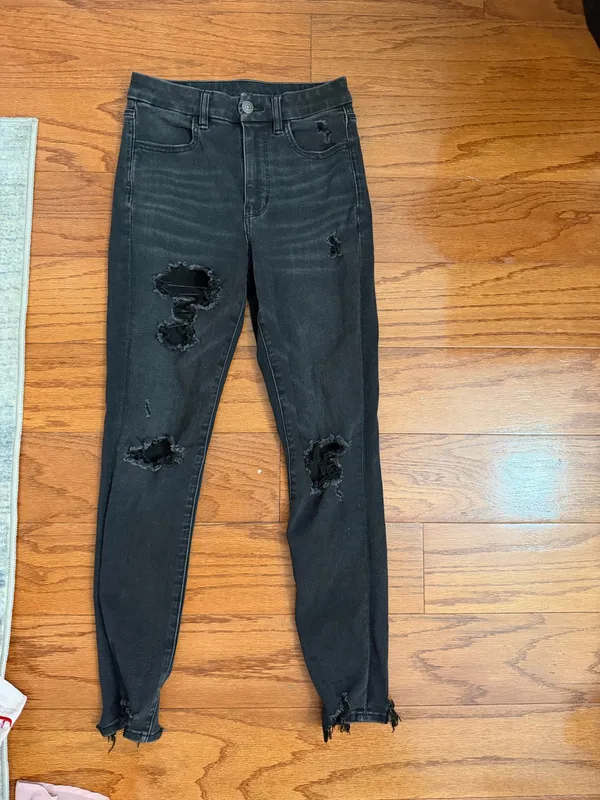 Black American Eagle Jeans Skinny - Image 2