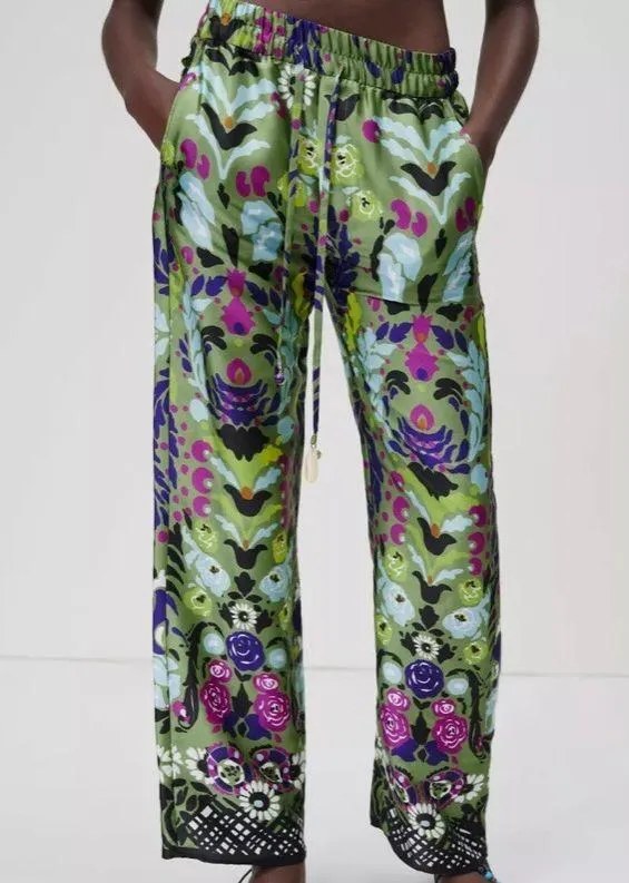 ZARA Flowy Printed Straight Pant NWT - Image 13