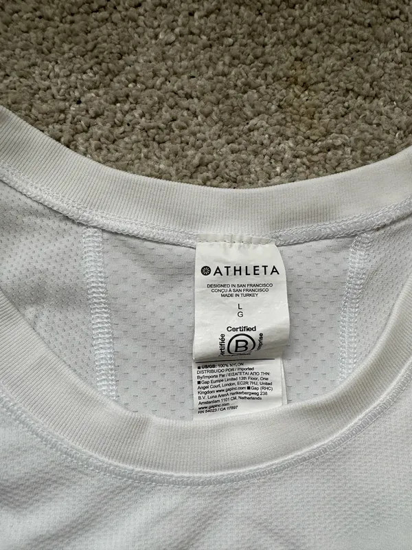 Athleta Women’s Top Short Sleeve Large Activewear - Image 4
