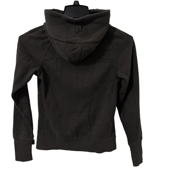 Lululemon Women's Green‎ Scuba Hoodie Jacket Size 4 - Image 4