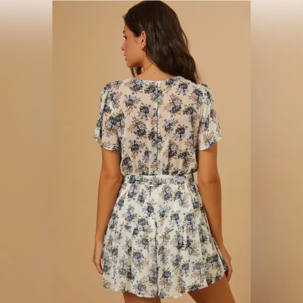 Altar’d State Alexa Floral Romper - Image 3