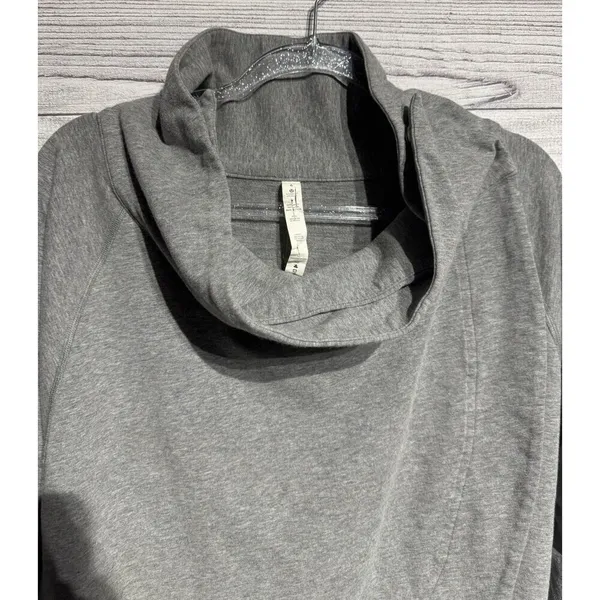 LULULEMON Jacket 6 Cocoon Wrap Sweater Athleisure Coastal Minimalist Boho RARE - Image 4