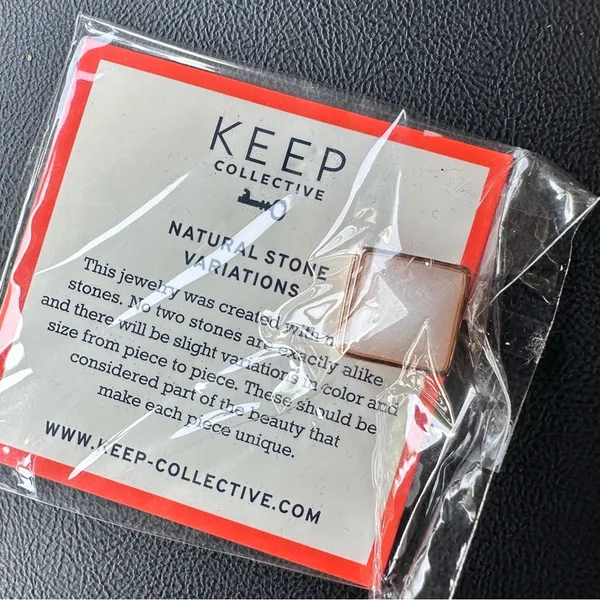 Keep Collective Charm Quartz Pyramid New Pink - Image 3