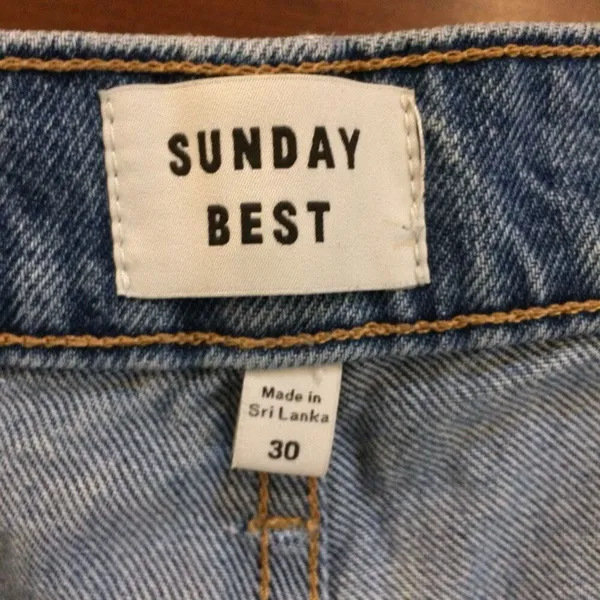 Aritzia Sunday Best wide leg jeans 30 - Image 9