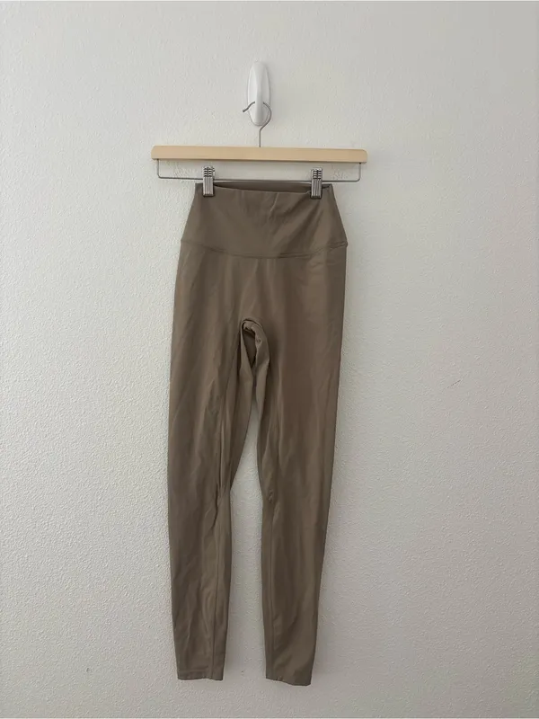 CSB x Isabelle Mathers tan freedom leggings - Image 2