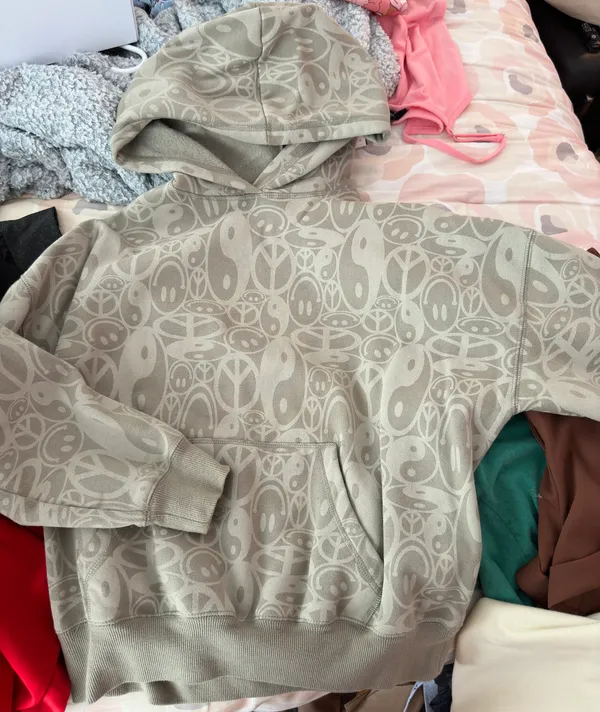 PacSun Hippie Print Hoodie - Image 5