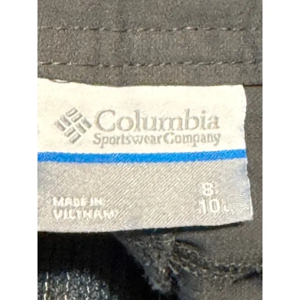 Columbia Women's Cargo Hiking Shorts Gray Size 8 Lightweight Outdoor Travel - Image 4
