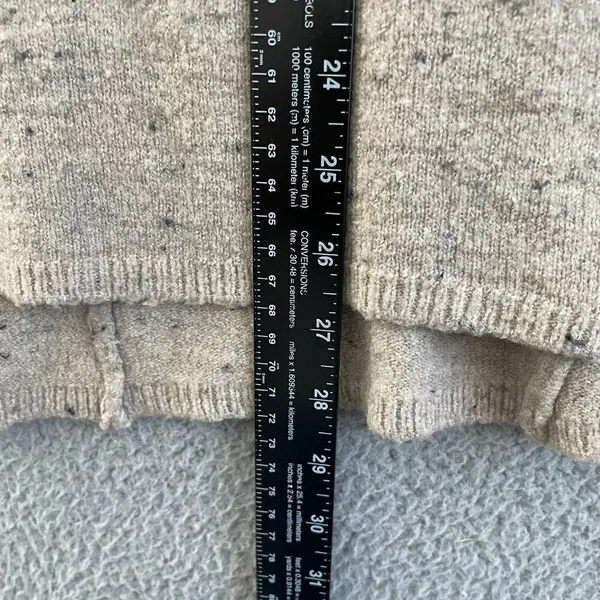 Apt.9 Sweater‎ Women XL Tan Speckled Casual Drop Sleeve Scoop Neck - Image 7