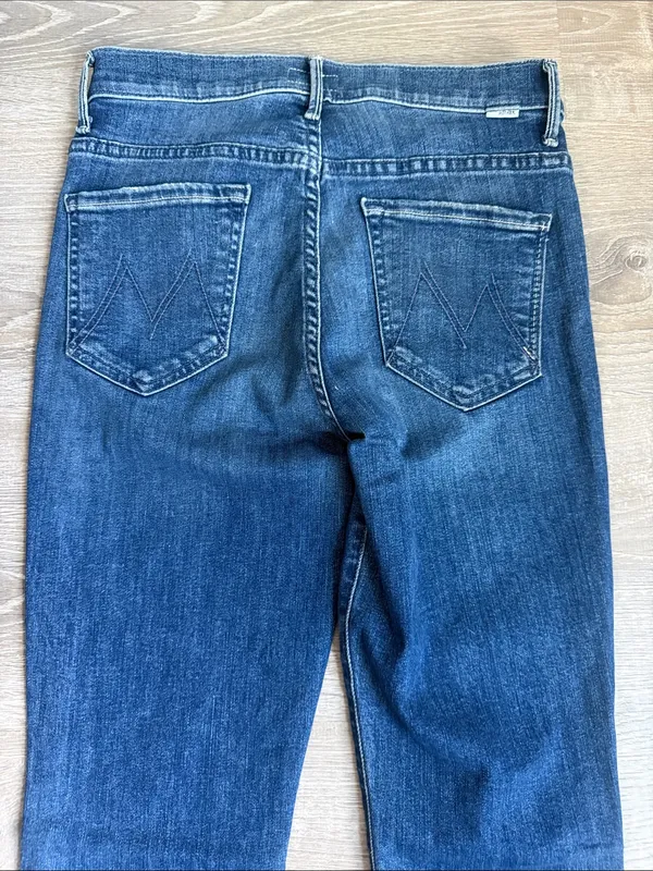 Mother Women's The Insider Crop Step Fray Jeans 27 - Image 7