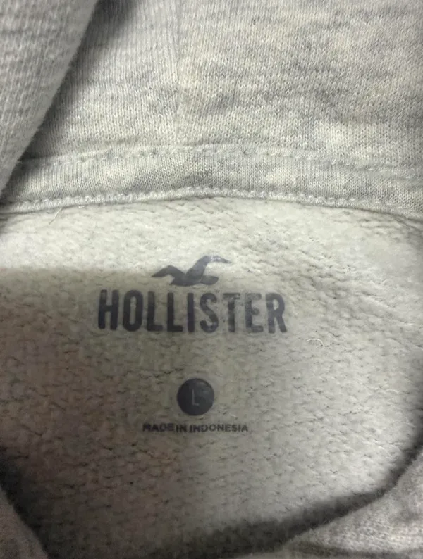 Hollister Hoodie Grey - Image 4