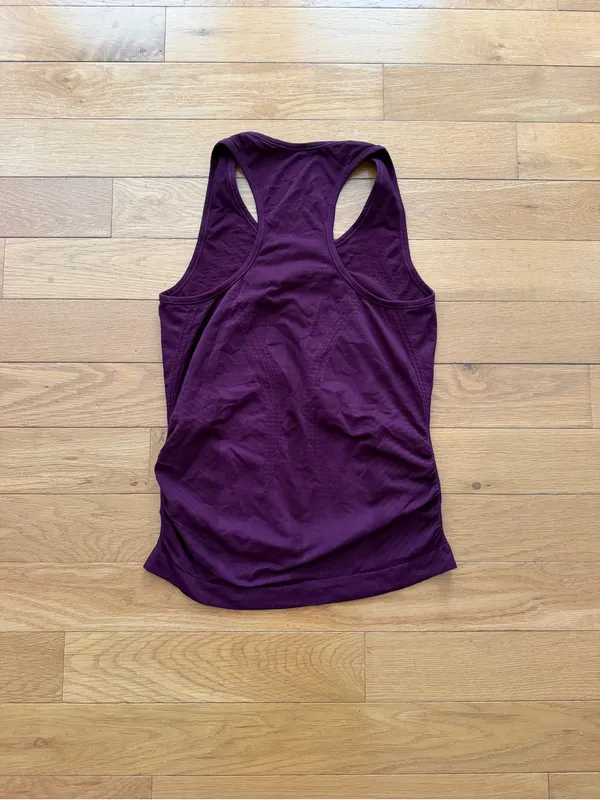 Quince Seamless Ruched Racerback Tank Size M - Image 7